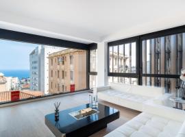 Luxury 3BR Apartment with Sea View, hotel v destinaci Beausoleil