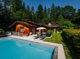 Luxus Ferienhaus Salzburg Chalet mit Pool, Sauna, Whirlpool, Kamin
