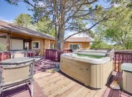 3 Mi to Garden of the Gods Quiet Home with Hot Tub!