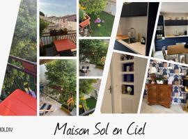 Maison sol en ciel Petit Dejeuner et Parking inclus, acomoda&ccedil;&atilde;o em Aigues-Mortes