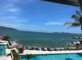 Suite con acceso a playa y vista espectacular, hotel di Acapulco