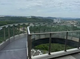 New Mesahill premier residence with rooftop sky walk and sky lounge mountain view
