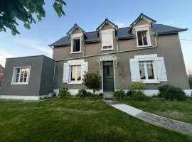 maison proche bourg et plages 7 personnes jardin Ker Emmanuel