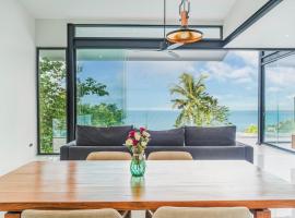 Seaview Pool "Amber Sky" Villa Chaweng Noi, hotel in Amphoe Koh Samui