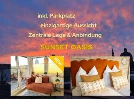Sunset Oasis - Terrasse, Freies Parken, Zentral, Nähe Bahnhof, WLAN
