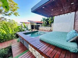 Cabaña Cedro Amarillo - moderna con jacuzzi en Sopetran, cerca de Medellín