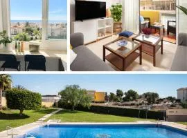 Gran Sol 3BR - Sea View - AC & Wifi - 10 min to Beach