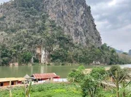 My village river side