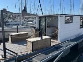 Houseboat in Karlskrona City