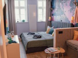 sleepArt atelier, hotel Cellében