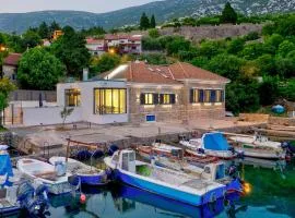 Beachfront Villa Cesarica with Pool