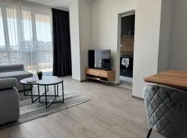 1BR Apartment with Panoramic View Balcony and Designated Parking Space
