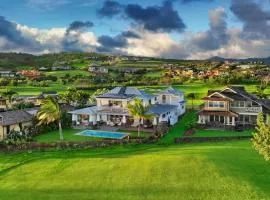Hale Nani at Kukui ula - Luxe Family Hideaway with Poolside Living in Poipu