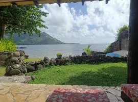 La PERLE de MOOREA Fare HONU Bord de Lagon