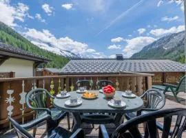 Terrasse Bec Rouge Montroc - Happy Rentals