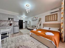 Raduga West 'Amber' Apartment, hotel con pileta en Kosh-K&euml;l'