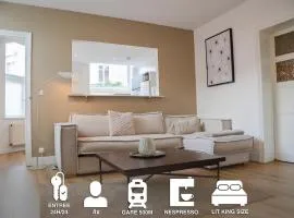 Centre ville, Gare 600m, Prox Lille, Lit King size