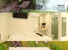 Pousada Lírios do Campo Hidromassagem - Sauna-Ar condicionado - Piscina - salão de jogos - 200 metros da praia Jabaquara Parcelamos 4 x sem juros