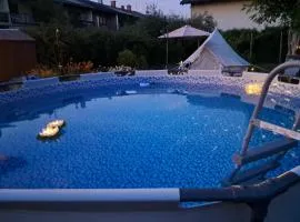 GLAMPING YURTA tents in Rose resort