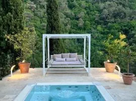 Domaine Baccia Donna Proche Nice, Climatisation, jacuzzi, pétanque & parking gratuit