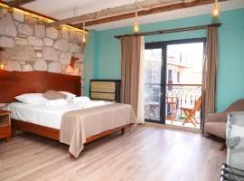 Charming Stone Studio with Balcony & Breakfast-8