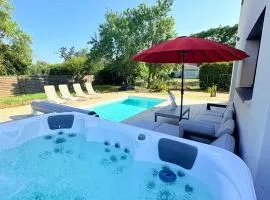 Somptueuse villa de luxe, jacuzzi et piscine