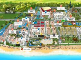 1ra Linea Playa Magic World Luxury Apartament PP3 Pet، فندق في أوروبيسا ديل مار