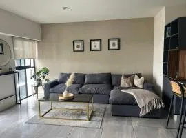 Acogedor departamento en solares zona real, alberca, gym y terrazas