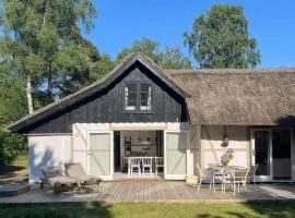 Modern Farmhouse With Thatched Roof In Rørvig