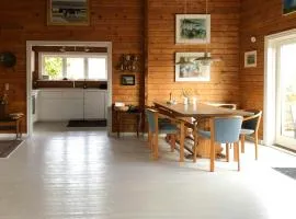 Log House Near Beautiful Nature In Skagen
