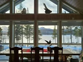 Modern Cabin With Panoramic Views Near Langedrag