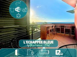 L'échappée Bleue, T3 vue mer, proche de l'aéroport, hotel en Sainte-Clotilde