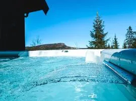 Skeikampen cabin with mountain view, jacuzzi, and 8 bedrooms