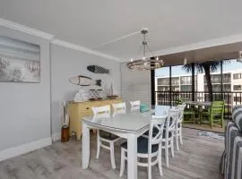 Soak in stunning Gulf views from Sundial N301, a stylishly updated third-floor condo on Sanibel