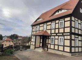 Ferienhaus Herta ein charmant, saniertes Einzeldenkmal im Elbsandsteingebirge -Nähe Bad Schandau