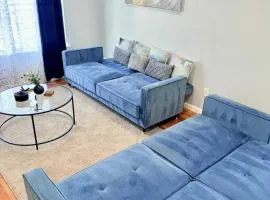 Elegant 3BR with parking and sleeps up to 8