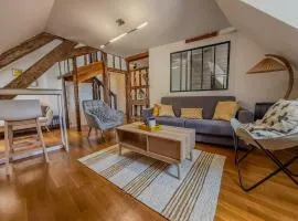 Beau duplex typique et charmant en centre-ville