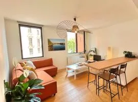 La Chocolatine - Climatiseur - 2 chambres - Wifi - Proche gare