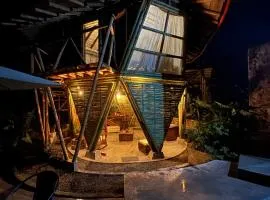 Cabaña privada Glamping via a termales