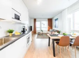 Rahulihomes, Sauna, 2toilets, Best location on Jyväskylä, 65 TV, balcony, Free parking, 6min to City, Paviljonki 1min