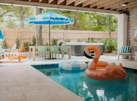 Luxury 6 Br Sleeps 18 Private Heated Pool Fire Pit