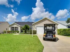 Single-Story Home with Golf Cart in The Villages