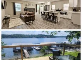 Newly remodeled waterfront home