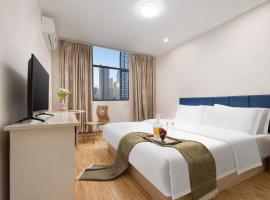 Hello Light Hotel Hankou Railway Station Flagship Store, hotel pro pobyt s domácími mazlíčky v destinaci Hankou Zhan