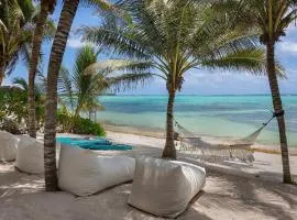 New 3BR Private Beachfront Villa with Pool at Soliman