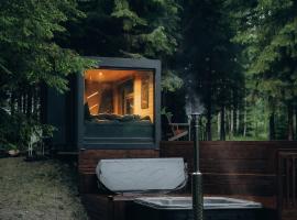 Sidrabgrava - Luxury cabin in woods, chal&eacute; alpino em Limbazi