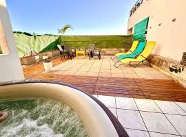 T3 Le Frangipanier - Terrasse Jardin & Jacuzzi