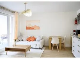 Paisible 3 pièces, proche de Paris avec parking