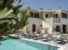 Villa Angelo, Traditional Cretan Stone Villa with Pool & Countryside Views