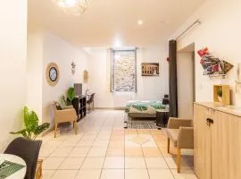 large studio near train station, very central